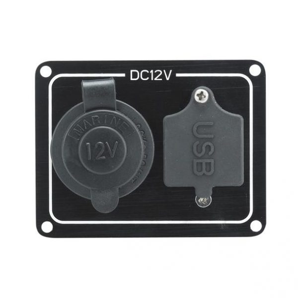 Вологозахисна панель заряджання AAA (70063-BK)