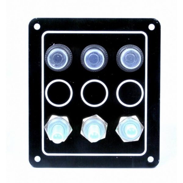 Панель AAA на 3 перемикачі (10032-BK)