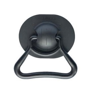 Рим-ручка, в зборі Kolibri,чорний (11.024.62)