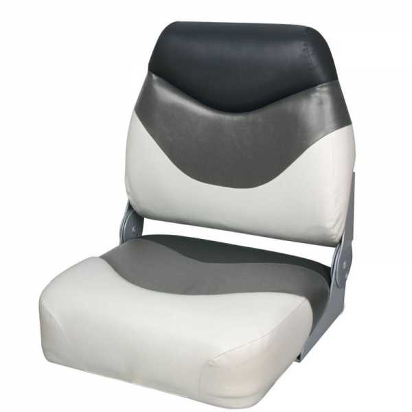 Сидіння Newstar Premium складне, білий/сірий/чорний (75108WGC)