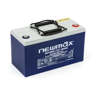 Акумулятор гелевий Newmax 100Ah 12V (100Ah SG1000H gel)