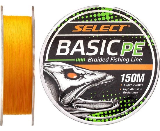 Шнур Select Basic PE 150m (помаранчевий)