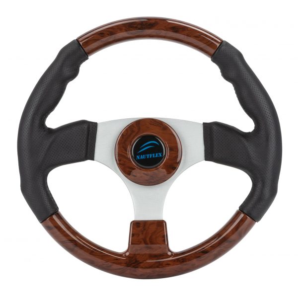 Рульове колесо Nautflex 34 см, під дерево (161-H)