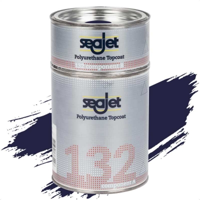 Фарба Seajet 132 фінішна поліуританова темно-синя 1 л (З затверджувачем) (573PZ6152-1L)
