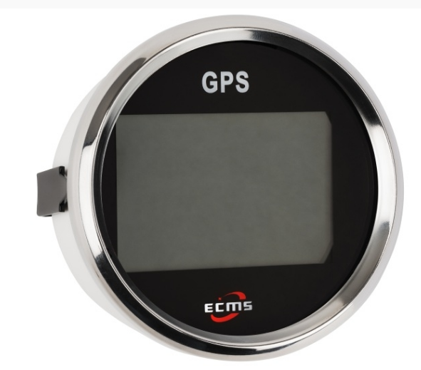 GPS спідометр мультиекран ECMS PLG3-BS-GPS, діаметр 85мм (900-00034)