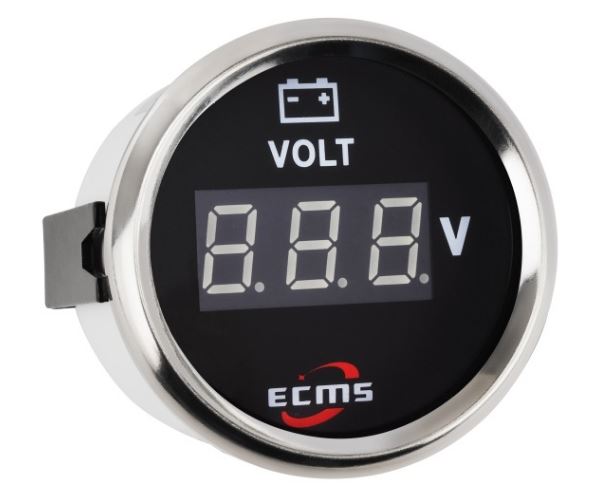 Цифровий вольтметр ECMS PEV2-BS-8-32, діаметр 52мм (800-001541)