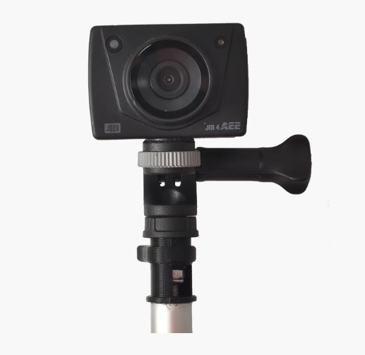 Телескопічний двоступінчастий тримач екшн-камери FASTEN, довжиною 600мм (Ng600) (01.05.006.01.06)