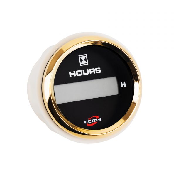 Лічильник мотогодин ECMS HLH2-BG-HS, діаметр 52мм (802-00133)