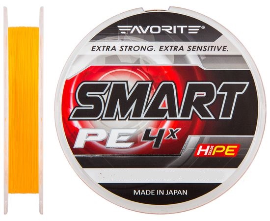 Шнур Favorite Smart PE 4x 150m (orange)