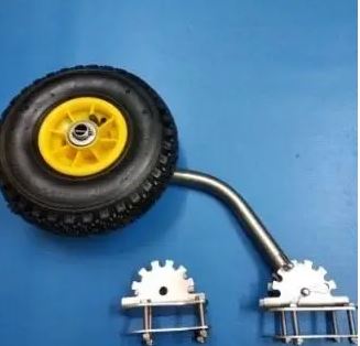 Транцеві колеса Технопарус КТ-3НР нержавійка 7-положень автомат