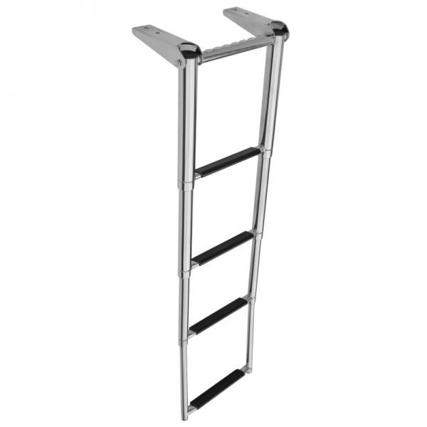 Телескопічні сходи AquaLand нержавіюча сталь, 4 сходинки (1110404)