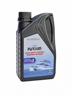 Масло для 2-т двигунів Parsun TCW3 Premium Plus 1 л. NEW (TCW3 1L new)