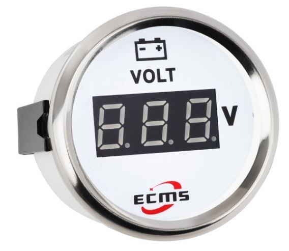 Цифровий вольтметр ECMS PEV2-WS-8-32, діаметр 52мм (800-00151)