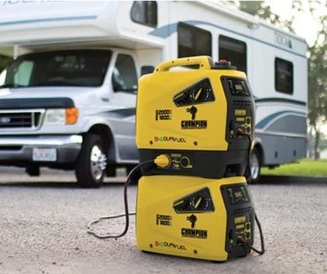 Інверторний двопаливний генератор Champion 82001I-DF-EU 2.0 кВт