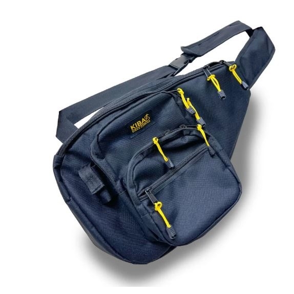 Сумка-рюкзак спінінгіста Kibas, колір чорний (SUMKA-SPININGISTA-KIBAS B)