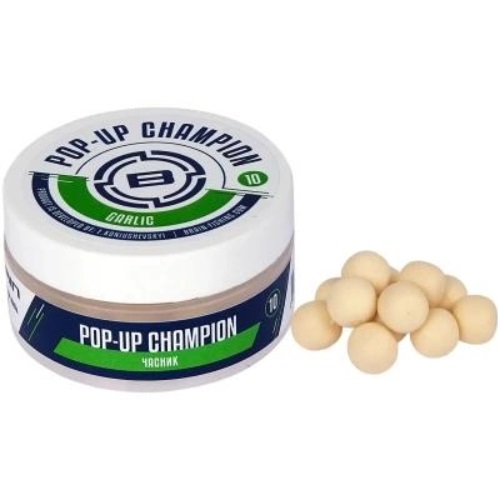 Бойли Brain Champion Pop-Up Garlic (часник) 12mm 34g (1858.22.16)