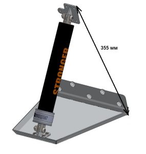 Транцеві плити Stronger, для човнів завдовжки 4.8-7.5 м (TT 3000-2)