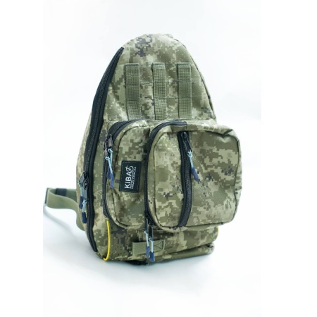 Сумка-рюкзак спінінгіста Kibas, колір піксель (SUMKA-RYBAKA-KIBAS-PK)