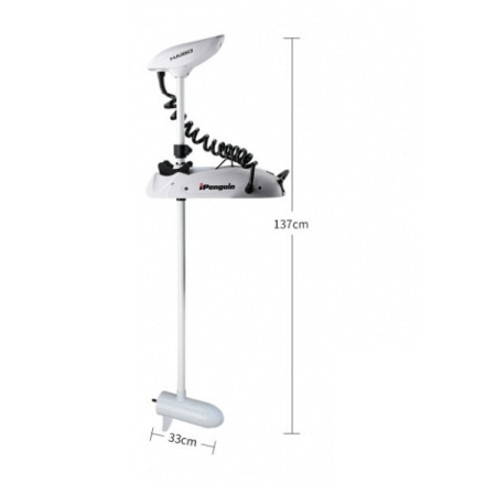 Човновий електромотор Haibo P65 з GPS якорем (P65)