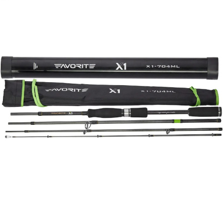 Спінінг Favorite X1 Travel 704ML 2.13m 4-18g Ex.Fast (1693.04.86)
