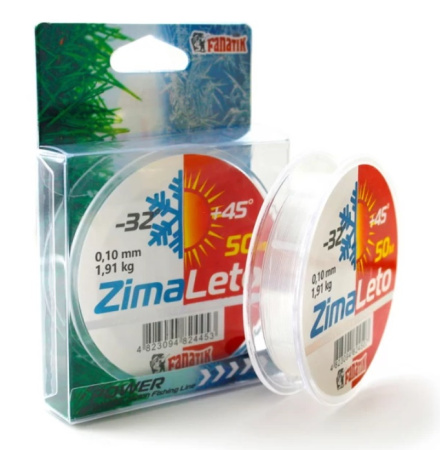 Волосінь Fanatik ZimaLeto 50 m діаметр 0,10 mm 1.91 kg