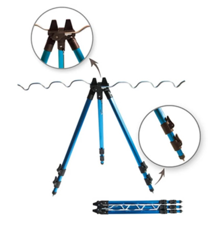 Підставка Fanatik для вудилищ Blue