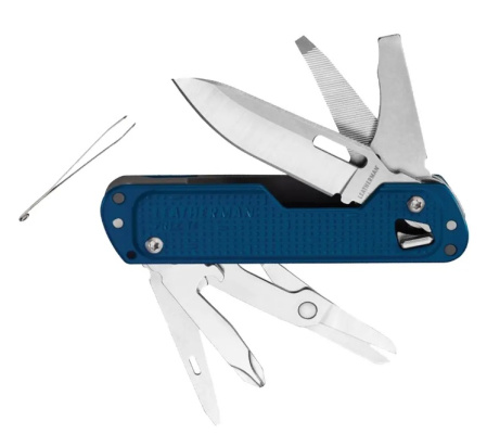 Мультиінструмент Leatherman Free T4 Navy (832879)