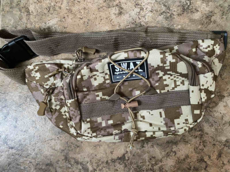 Сумка поясна (бананка) S.W.A.T. 25x13x10 см (ХY-2203-3)