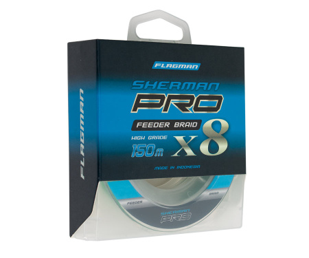 Шнур Flagman Sherman Pro Feeder Braid X8 150м