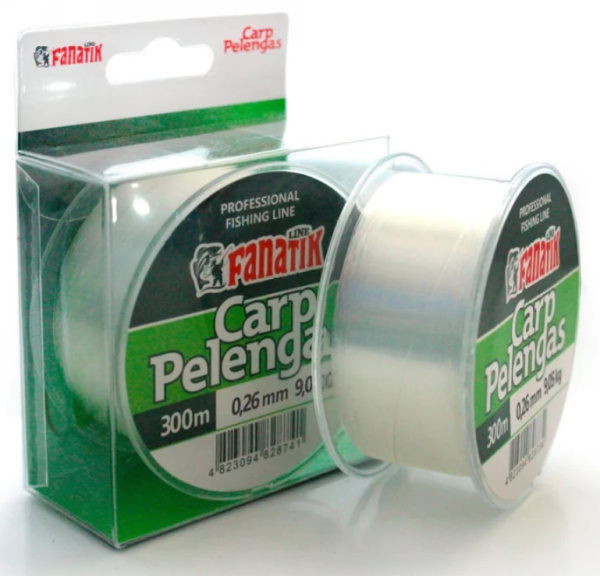Волосінь Fanatik Carp-Pelengas 300 m діаметр 0,26 mm, 9.05 kg
