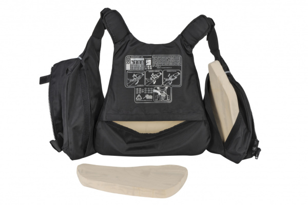 Жилет страхувальний Weekender (900D поліестер) чорний, L/XL (YW1130 L/XL)