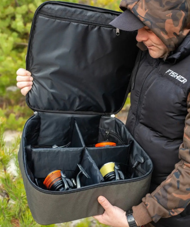 Жорсткий чохол для 4 котушок Fisher (К-013)