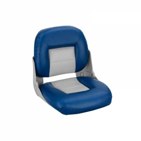 Сидіння Newstar складне Cruistyle, низька спинка, сірий/синій (75114GB)