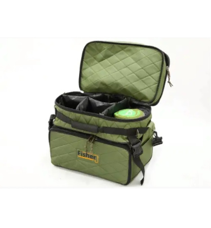 Сумка рибальська з коробками Fisher (К-018)