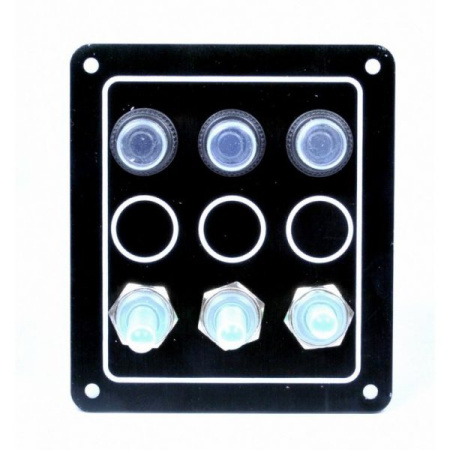 Панель AAA на 3 перемикачі (10032-BK)