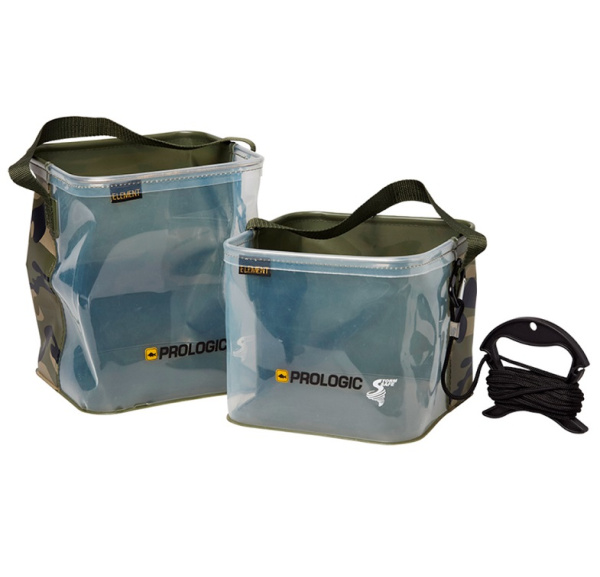 Відро Prologic Element Trans-Camo Rig/Water Bucket Medium 7.9L (1846.19.04)