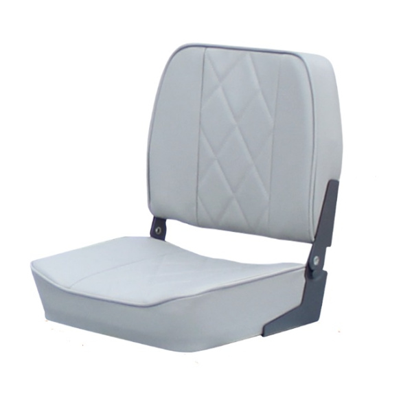 Крісло складне Kolibri для човнів, світло-сірий (13.071.33)