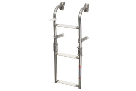 Сходи AquaLand складні, нержавіюча сталь, 1+2 сходинки (1103030)