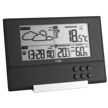 Метеостанція TFA "Pure", 120x178x35 мм (351107)