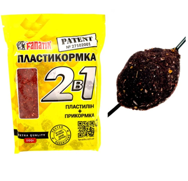 Пластикормка Fanatik Слива, 500 г