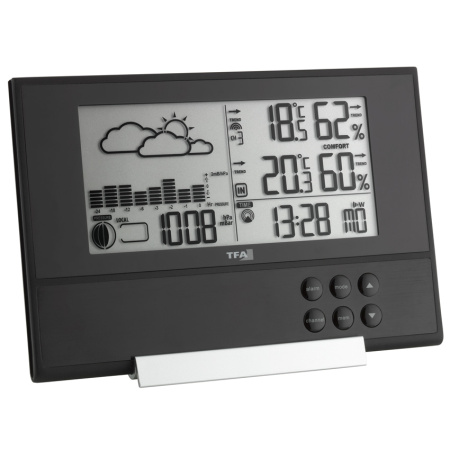 Метеостанція TFA "Pure Plus", 120x178x35 мм (351106)