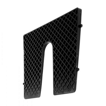 Транцева регулювальна пластина Lalizas, 450х360 мм, чорна (195139)