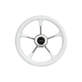 Рульове колесо Pretech 32 см, нержавіюча сталь біле (Pretech W)