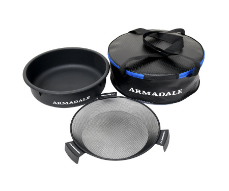 Набір відро EVA + таз + сито Flagman Armadale Groundbait Bowl and Riddle Set (FAREVA011)