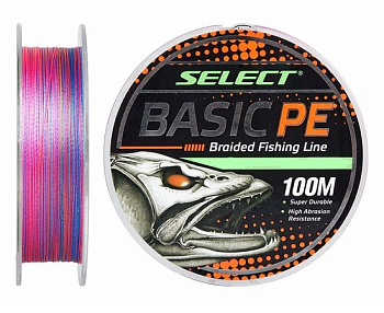 Шнур Select Basic PE 100m (різнокольоровий)