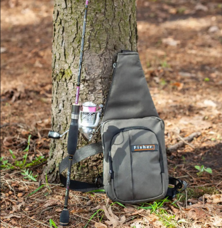 Сумка для риболовлі через плече Fisher (К-047)