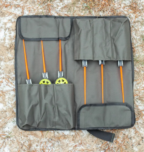 Чохол для 6-ти зимових вудок Fisher (K-075)