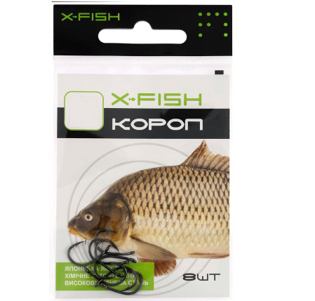 Гачок X-Fish Короп (донка) (8 шт/уп)