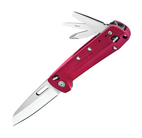 Ніж-мультитул Leatherman Free K2 Crimson (832890)