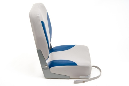 Сидіння Newstar складне з високою спинкою, сірий/синій (75101GB)